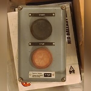 FPE (Federal Pacific Electric)Two Button  Control Station. 600 V.A.C.